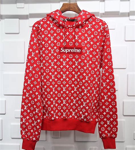 louis vuitton and supreme hoodie price|supreme lv hoodie cheap.